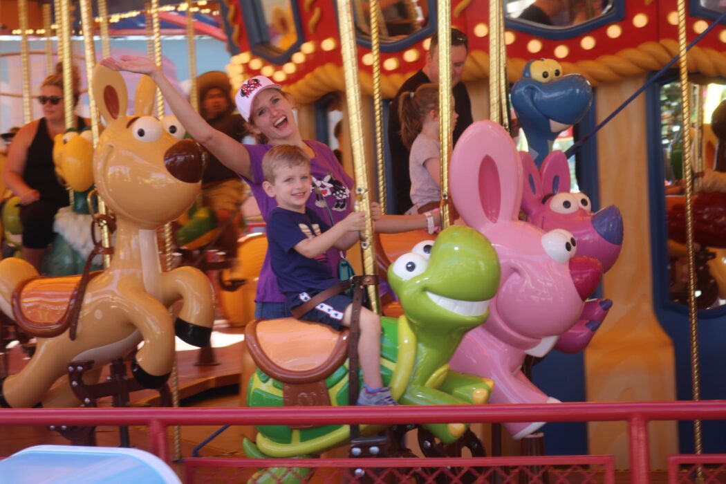 Jessie's Critter Carousel, Disney California Adventure Pixar Pier