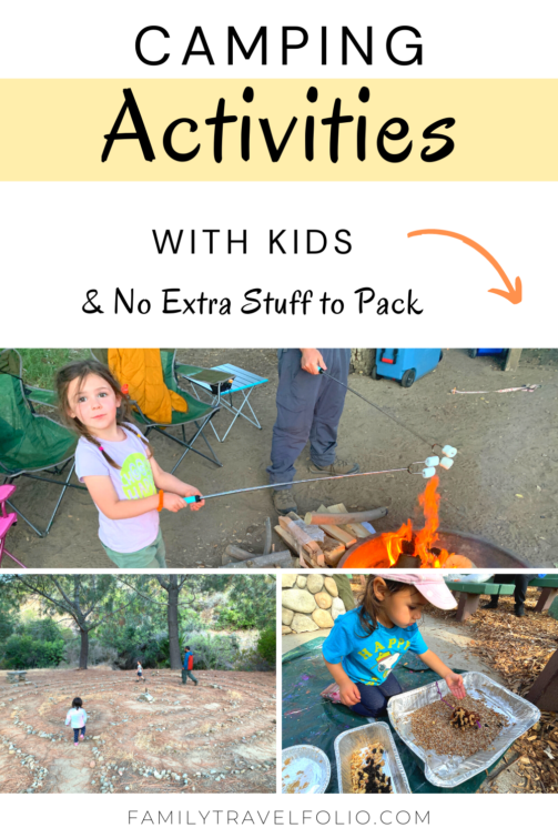 11 No-Fuss Camping Activities with Kids - Family Travel Folio