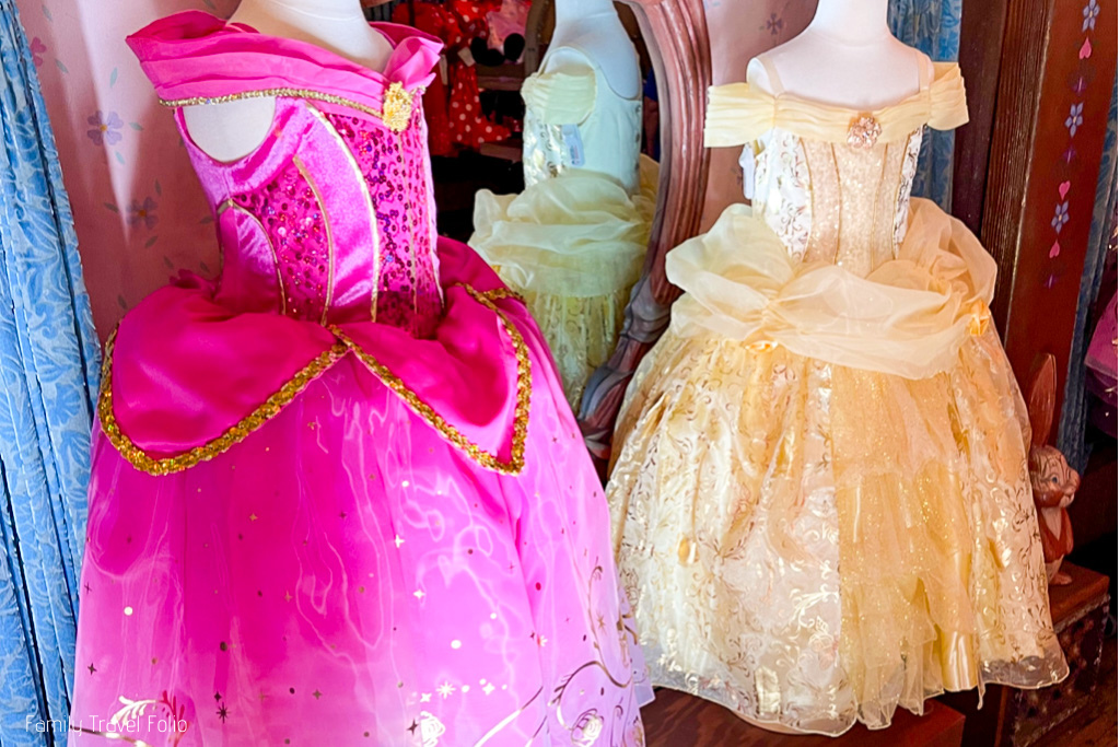Aurora and Belle Deluxe Dresses