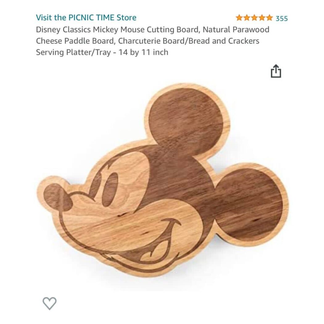 Mickey Cutting Board