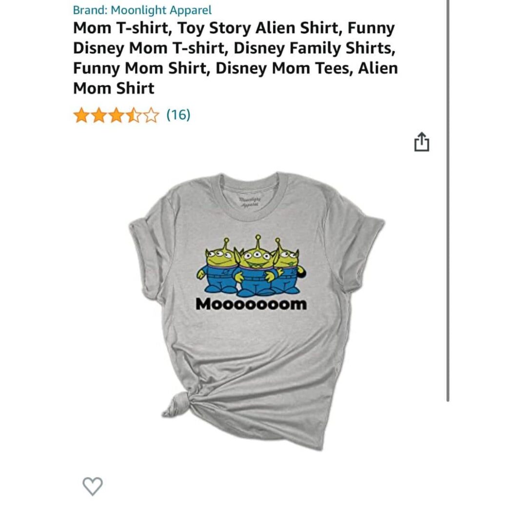 Toy Story Alien Mooom Shirt