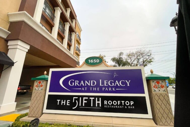 Grand Legacy at the Park Hotel entrance