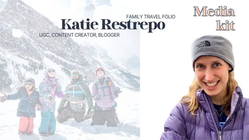 Katie Restrepo Media Kit: UGC, Content Creator, Blogger.